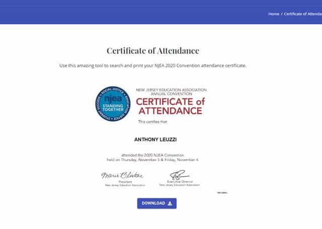 Read more about the article Where do I get my certificate of attendance?